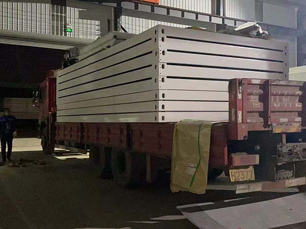 打包箱用于黄岛区项目部二十二套装车发货
